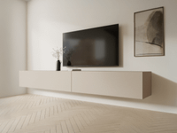 Mobistoxx KINGSTON Meuble tv-hifi KINGSTON 2 portes battantes 210 cm cachemire