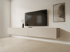 Mobistoxx KINGSTON Meuble tv-hifi KINGSTON 2 portes battantes 210 cm cachemire