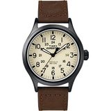 Timex Men's Expedition Scout 40mm Leather Strap Watch