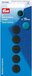 Prym Stofknopen Zwart Kunststof 15 mm - 5 stuks
