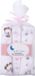 Interbaby Hydrofiele Doeken 80 Cm Katoen Wit/roze 3 Stuks