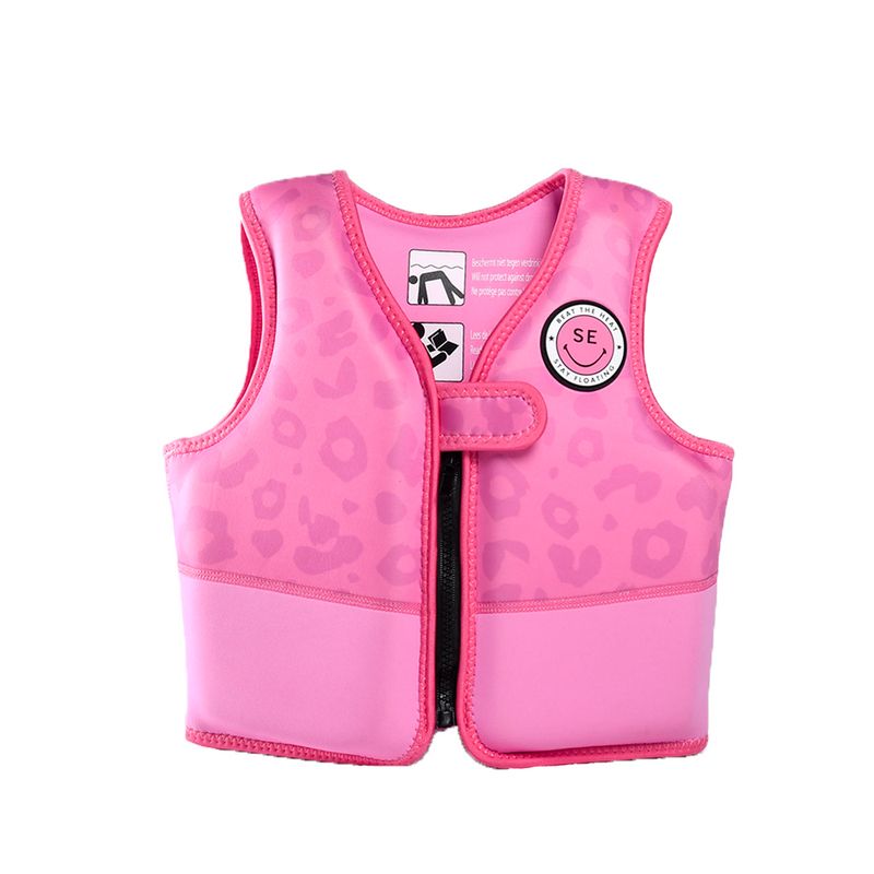 Swim Essentials Baby Zwemvest - Roze Panterprint - 3-6 Jaar