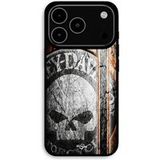 Harley Davidson Coque Pour iPhone 17 Pro tête de mort vintage Maniacase