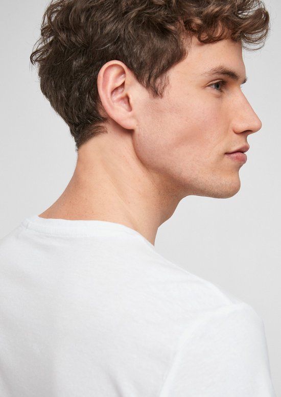 s.Oliver Men's T-shirt - 0100 white - XL