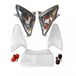 One SPO moto scooter Knipperlichtkapje voor Yamaha 500 T-Max scooter 2001 tot 2007, transparant, nieuw