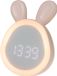 Mary's - Wekker - Kinderkamer - Konijn - Roze - USB - Verlicht - MW20532