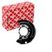 FEBI BILSTEIN Spritzblech, Bremsscheibe 179876 Vorderachse rechts | Compatibel met: TOYOTA YARIS