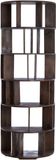 Light & Living Wandkast Limpya Mangohout, 212 x 76cm - Mat Donker Roodbruin
