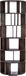 Light & Living Wandkast Limpya Mangohout, 212 x 76cm - Mat Donker Roodbruin