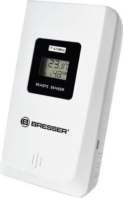 Bresser Weerstation - Thermo-/Hygro-Sensor - 3-kanaals - Wit