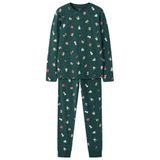 NAME IT KIDS pyjama met print - groen