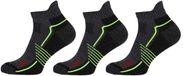 STAPP Wandelsokken Sneaker - Active Outdoor Bamboe - 3 paar - Donkergrijs - Maat 47/50