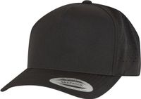 Flexfit 5 Panel Snapback Pet Zwart