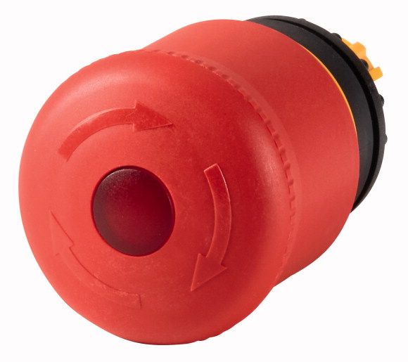 Eaton M22-PVLT - Elektrische schakelaar - Zwart, Rood