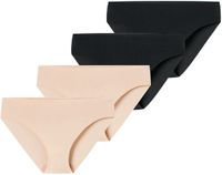 Schiesser Invisible Light slip dames zwart zand