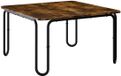 vidaXL Salontafel - Gerookt eiken - 59 x 59 x 45 cm