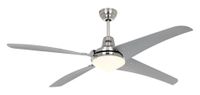 CasaFan Mirage BN-SI Chroom, Zilver Plafondventilator