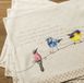 Marque non spécifiée Set de 4 sets de table en Coton (33 cm x 48 cm) - Oiseaux sur fil