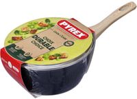 PYREX Cook & Care Kookpan met deksel - 20 cm - Anti-aanbaklaag - Inductie - PFAS-vrij