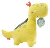 Dino Lampe de nuit pour bébé - Dino peluche - Luminescent - Vert - Ca. 22 cm