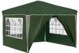 vidaXL Pop-up Feesttent 288 x 288 x 245 cm Groen Oxford Stof