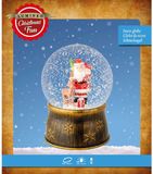 Lumineo LED schudbol d13h17.5 cm warm wit kerstverlichting