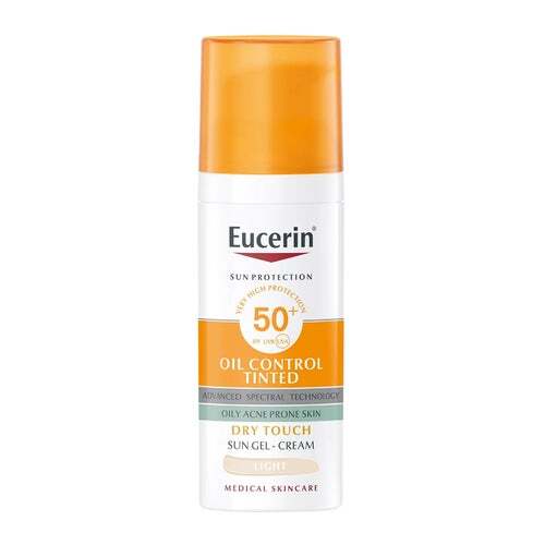 Eucerin Eucerin Sun Oil Control Dry Touch Tinted Gel - Cream SPF 50+ Light