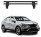 Menabo dakdrager basissteun voor Renault Arkana 2020-2025, aluminium, zwart, 2-delig