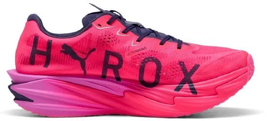 Puma Deviate Nitro Elite 4 HYROX Heren - Pink / Plum - Schoenmaat 43