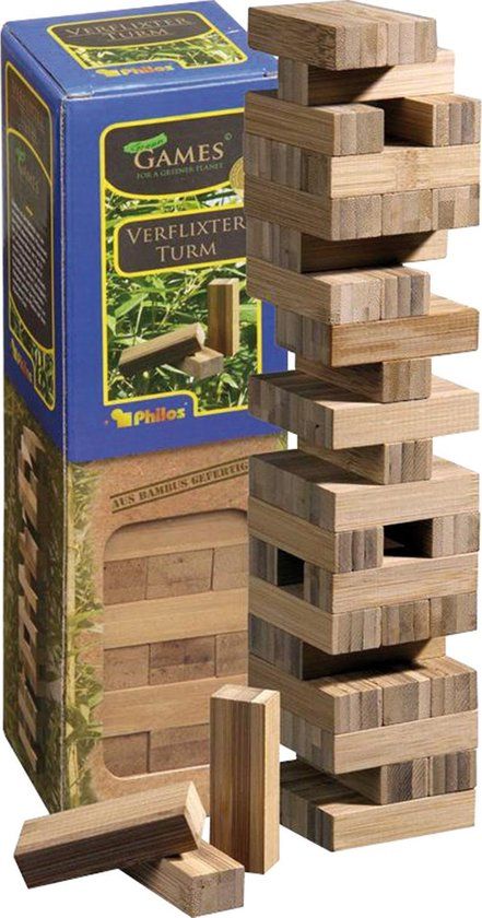 Philos Timber bamboe - Bordspel - Hout - 4014156032606