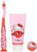 Hello Kitty Ensemble de brosses à dents avec dentifrice