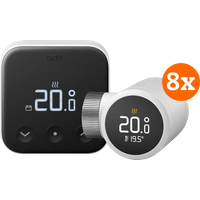 Tado Slimme Thermostaat X Startpakket Draadloos + 8 Radiatorknoppen