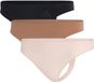 Adidas Sport Active Seamless String (3PK) Dames Onderbroek Zwart, Beige Roze L