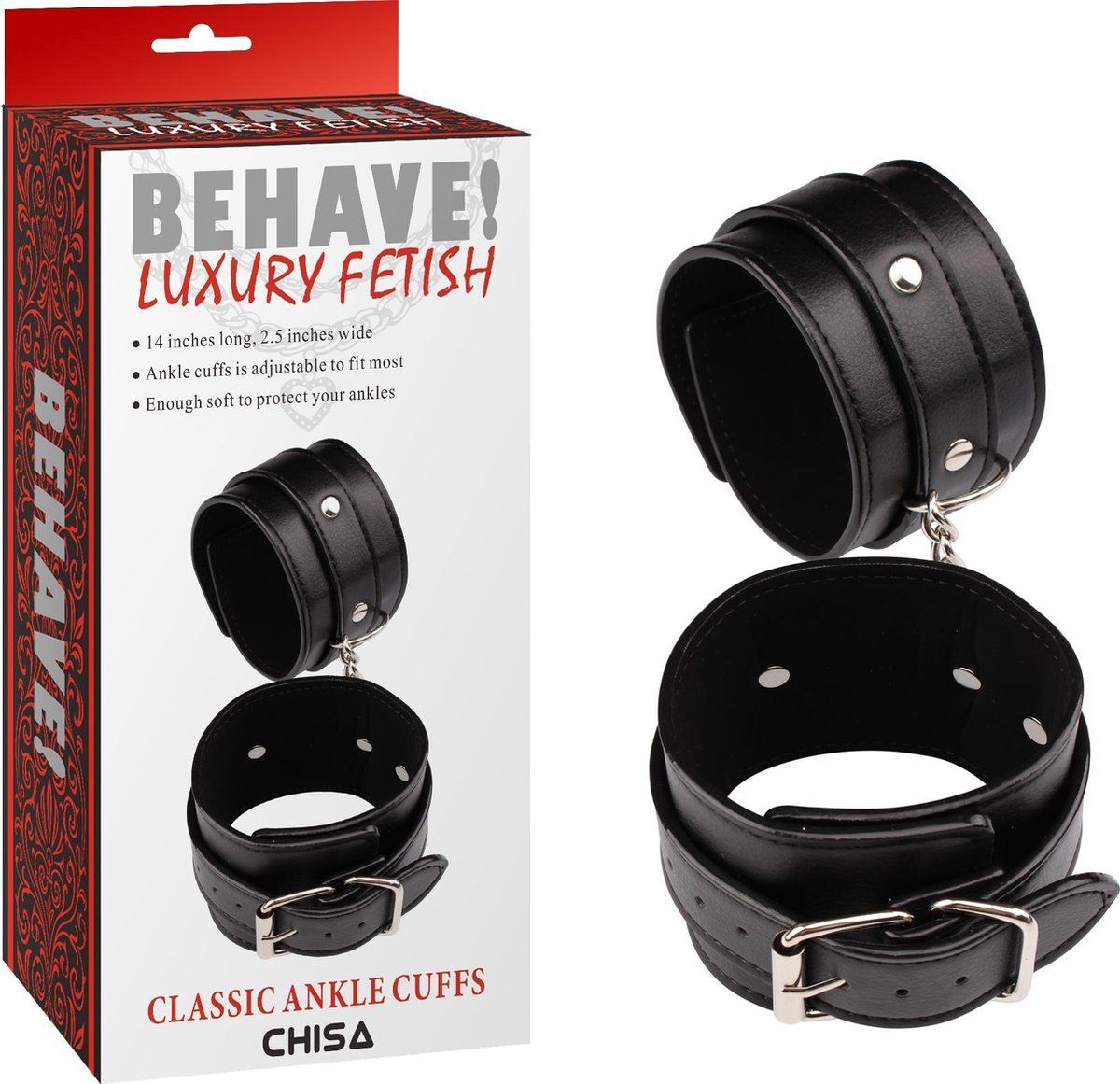 CHISA Behave Luxury Fetish - Classic Enkelboeien - 0759746114426