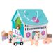 MCR INFO ELECTRONICS SL Animal hospital, wooden house to take away, multicolor, 3 years