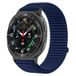 Samsung Galaxy Watch 8 - 40mm / 44mm Nylon Ribbelbandje - Donkerblauw