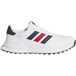 adidas Golfschoenen S2G Leer, wit/navy/rood