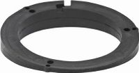 HELLA Onderplaat voor rondomkoplamp, Ø 137 mm, wigvormig, rubber, voor SCANIA
