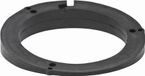 HELLA Onderplaat voor rondomkoplamp, Ø 137 mm, wigvormig, rubber, voor SCANIA