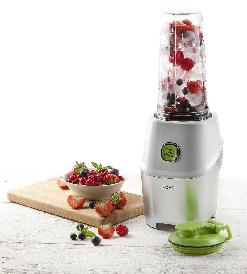 Domo DO700BL Blender - 1000W - Metallic/White