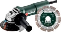 Metabo W 750-125 Set | Haakse slijper | 125mm | 750W