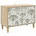vidaXL Tv-meubel GOTHA 69 x 33 x 50 cm Sonoma Bewerkt hout