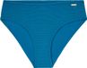 Protest Mixcelebes 25 Bikini Broekje Dames High Waist Gestreept Surfing Blue S/36