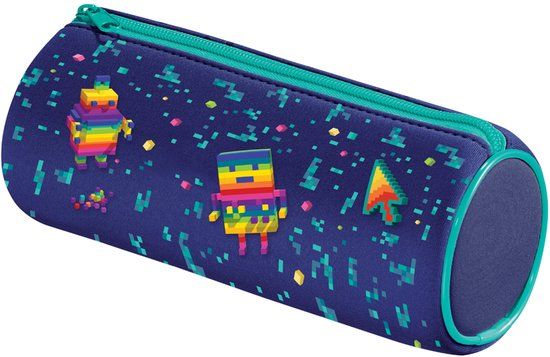 Maped Office Maped Pixel Party Ronde Etui Blauw