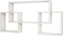 Homemania Wandschap Bello 150x22x75 cm wit