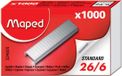 Maped nietjes 26/6, doos van 1.000 nietjes