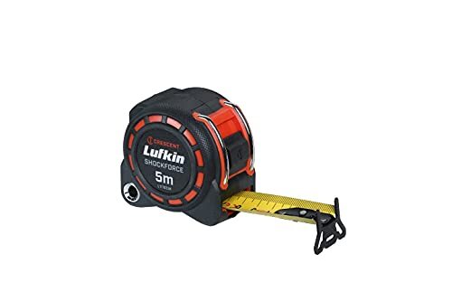 Lufkin Crescent L1116 cm 3 cm x 5 m Shockforce dubbelzijdig meetlint, 30 meter val getest