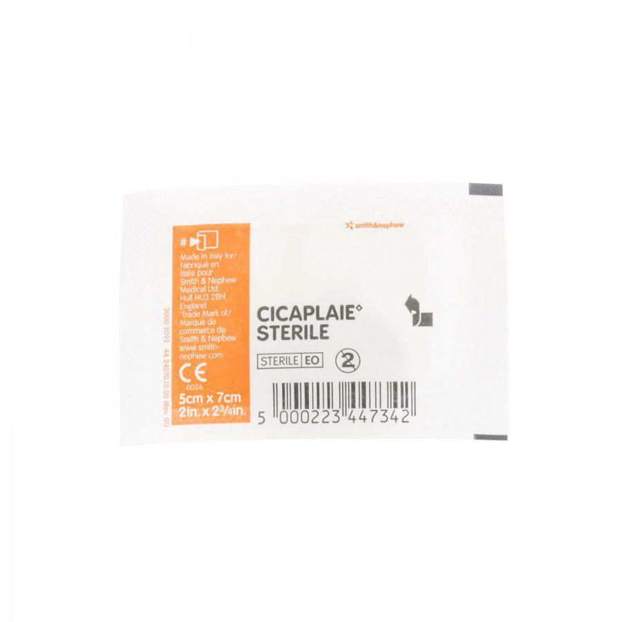 Cicaplaie steriel verband 5 x 7 cm 100 stuks