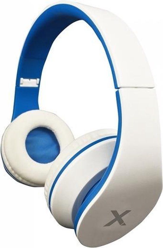 Approx DJ Jazz Hoofdtelefoons Bedraad Hoofdband Muziek Blauw, Wit