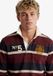Superdry Double Emblem Stripe Rugbytop Hommes XL